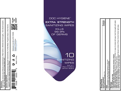 10 Wipes Label (10 Wipes Label)